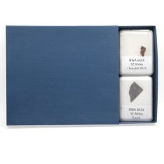 Collectible set of meteorites - 6 pieces