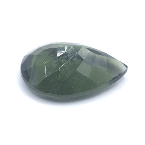 Vltavín broušený - kapka - 3,47 ct
