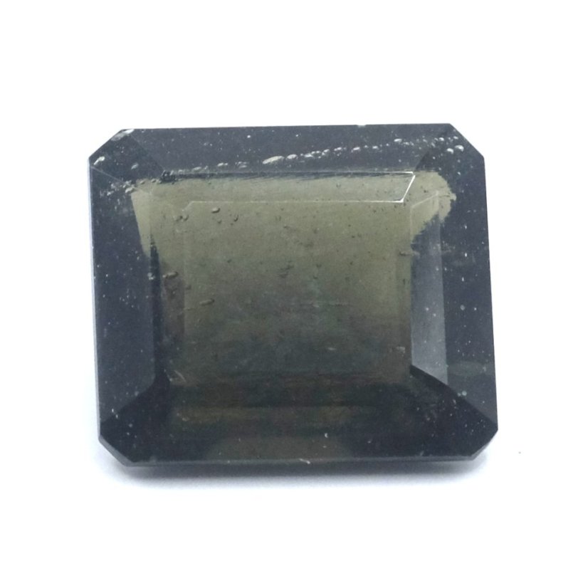 Vltavín broušený - oktagon - 4,865 ct