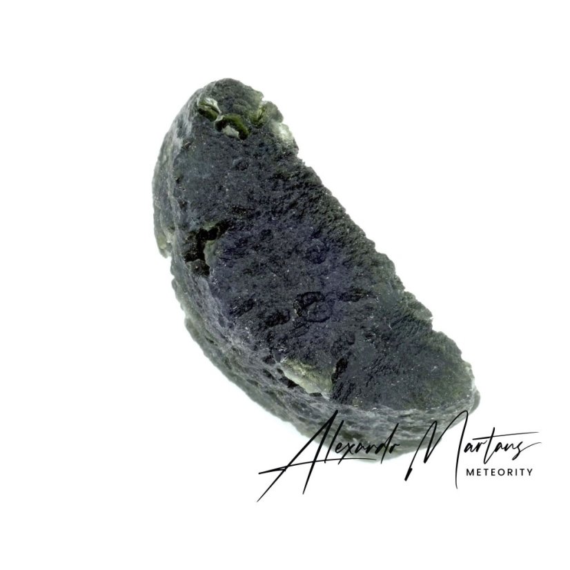 Natural moldavite 16.65 grams museum grade