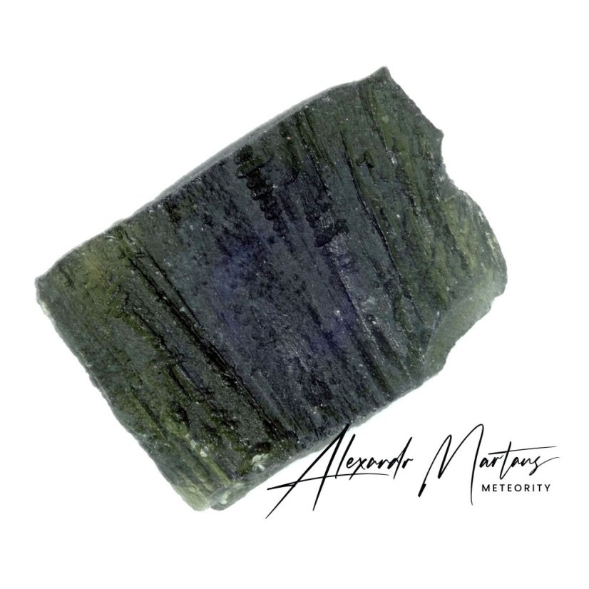 Natural moldavite 16.65 grams museum grade