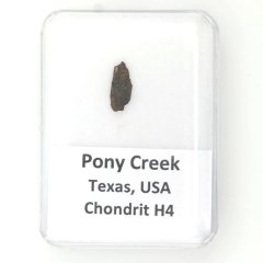 Kamenný meteorit - Pony Creek - 0,165 gramů