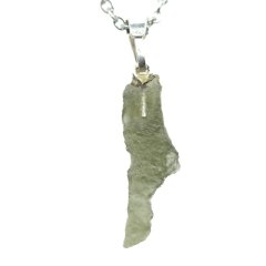 Pendant with Natural Moldavite 0.94 g – A Jewel with a Cosmic Soul