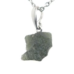Pendant with Natural Moldavite 1.64 g – A Jewel with a Cosmic Soul
