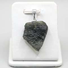 Pendant with Natural Moldavite 3.38 g – A Jewel with a Cosmic Soul-KOPIE