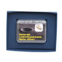 Lunární meteorit - Bechar 006 - 0,277 gramů
