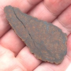 Meteorit NWA XXX (neklasifikovaný) – nařezaný plátek - 6,203 gramů