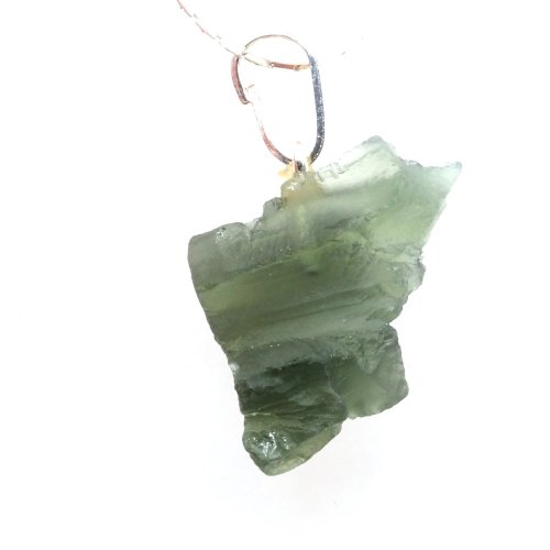 Pendant with Natural Moldavite 1.77 g – A Jewel with a Cosmic Soul