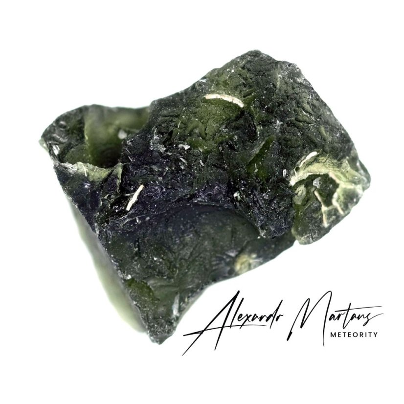 Natural moldavite 6.54 grams