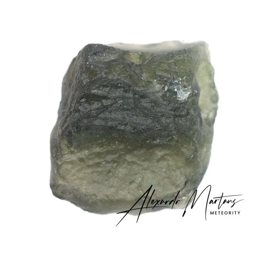 Natural moldavite 2.82 grams