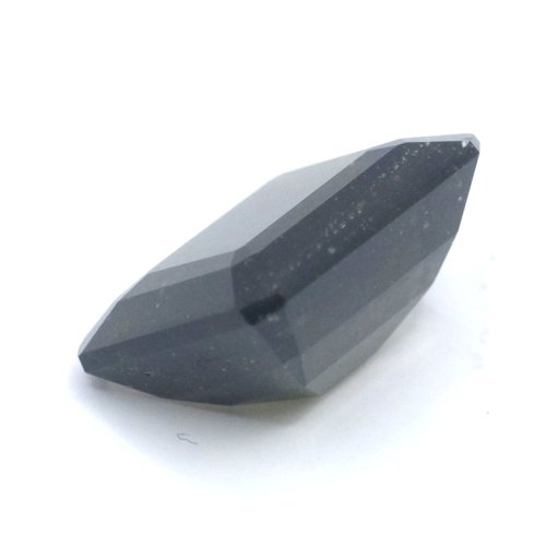 Moldavite cut - octagon - 4.865 ct