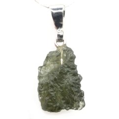 Pendant with Natural Moldavite 1.72 g – A Jewel with a Cosmic Soul