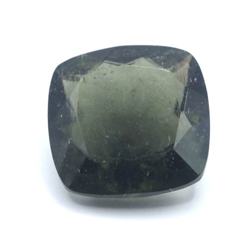 Moldavite cut - cushion - 4.977 ct