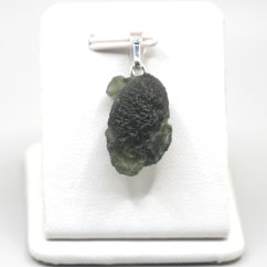 Pendant with Natural Moldavite 2,83 g – A Jewel with a Cosmic Soul
