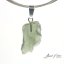 Moldavite sterling silver pendant - 1.13 grams