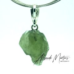 Moldavite sterling silver pendant 1.23 grams, SPERK4428