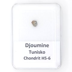 Kamenný meteorit - Djoumine - 0,144 gramů