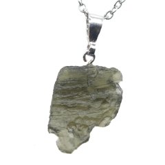 Pendant with Natural Moldavite 1.76 g – A Jewel with a Cosmic Soul