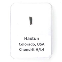 Kamenný meteorit - Haxtun - 0,065 gramů