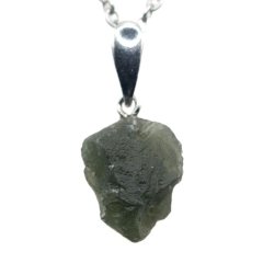 Pendant with Natural Moldavite 1.47 g – A Jewel with a Cosmic Soul