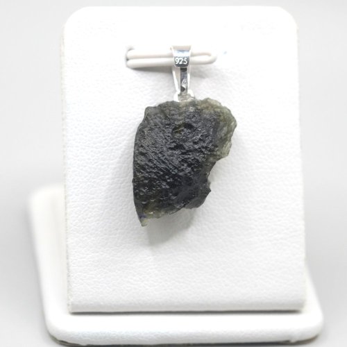Pendant with Natural Moldavite 2.34 g – A Jewel with a Cosmic Soul