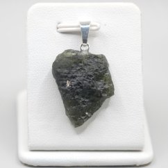 Pendant with Natural Moldavite 3.38 g – A Jewel with a Cosmic Soul-KOPIE