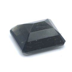 Moldavite cut - octagon - 4.865 ct