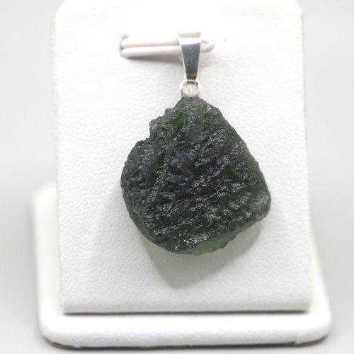 Pendant with Natural Moldavite 4.82 g – A Jewel with a Cosmic Soul