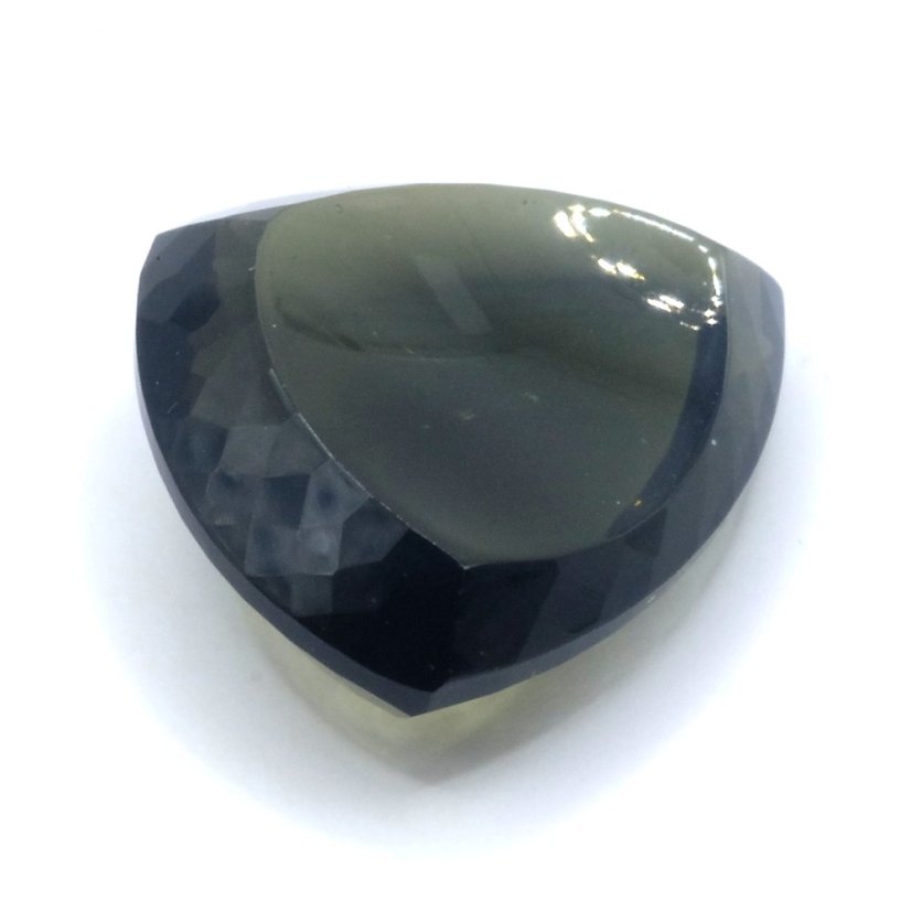 Vltavín broušený - fantazijní - 18,63 ct