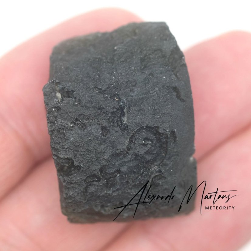 Natural moldavite 16.65 grams museum grade