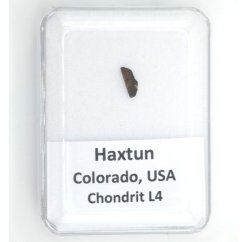 Kamenný meteorit - Haxtun - 0,057 gramů