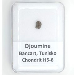 Kamenný meteorit - Djoumine - 0,169 gramů