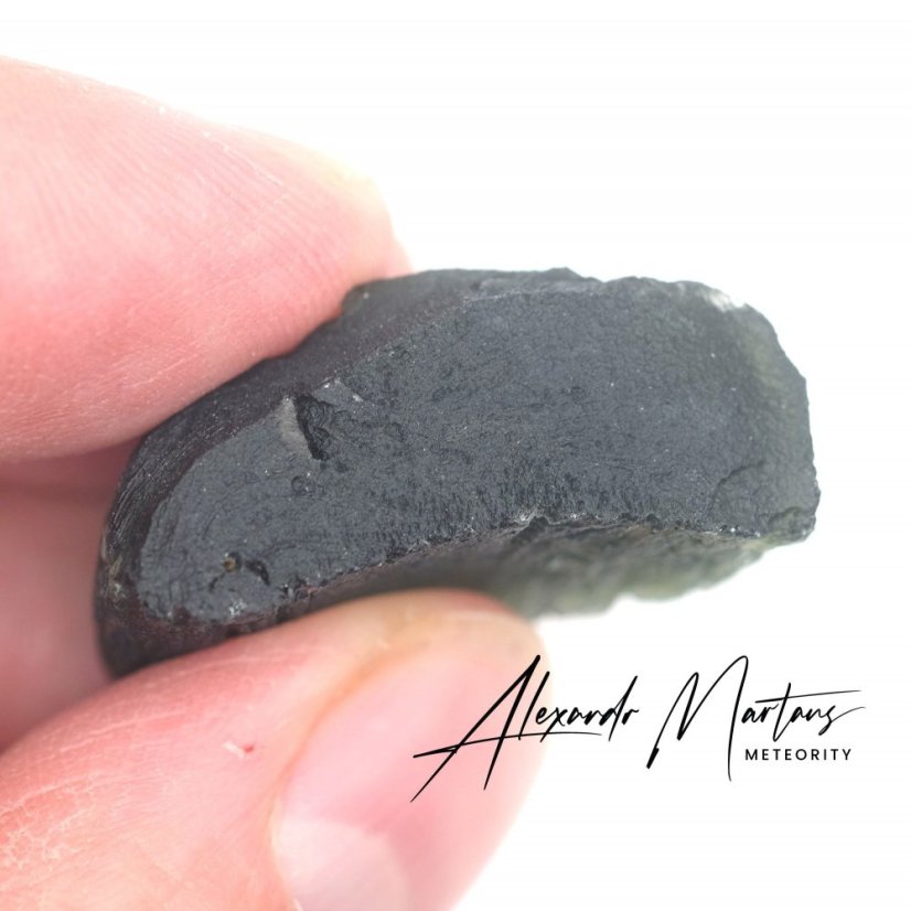 Natural moldavite 16.65 grams museum grade