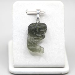 Pendant with Natural Moldavite 1.66 g – A Jewel with a Cosmic Soul